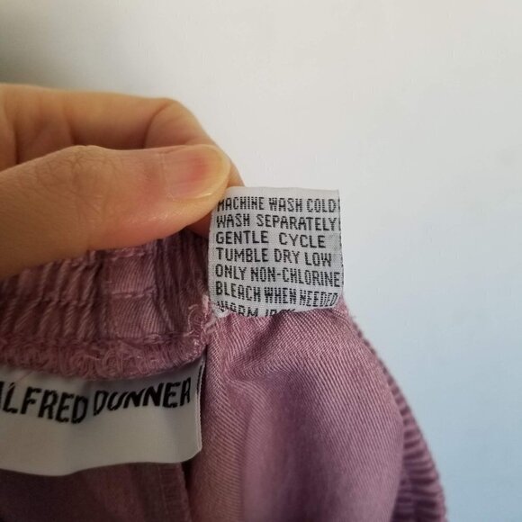 Alfred Dunner Elastic Waist Trouser Long Pants 10 - Picture 8 of 9